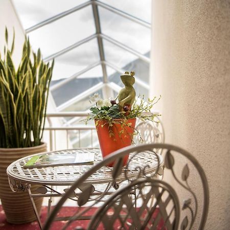 Akzent Hotel Hoehenblick Muehlhausen im Taele Exterior foto