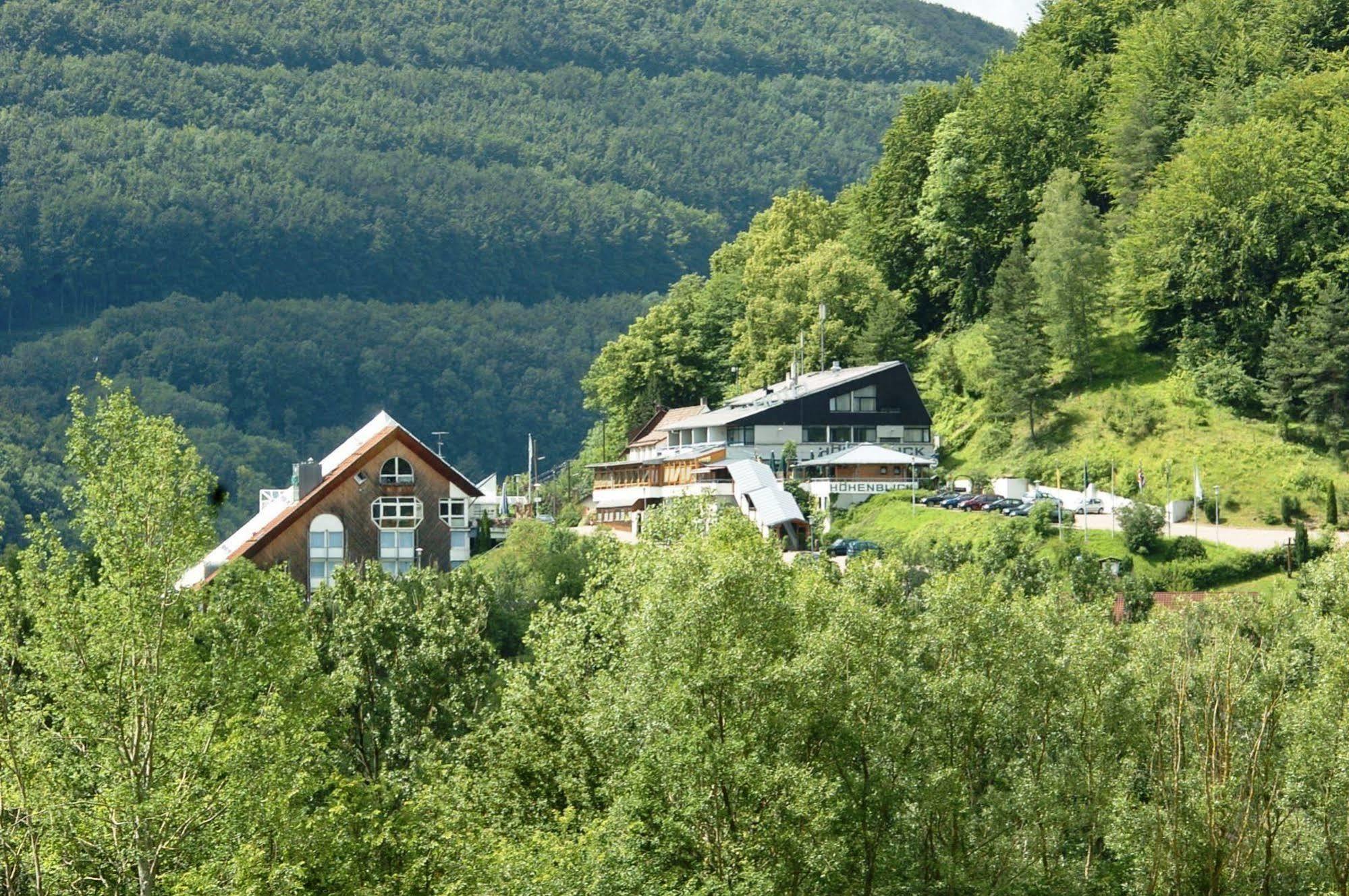 Akzent Hotel Hoehenblick Muehlhausen im Taele Exterior foto